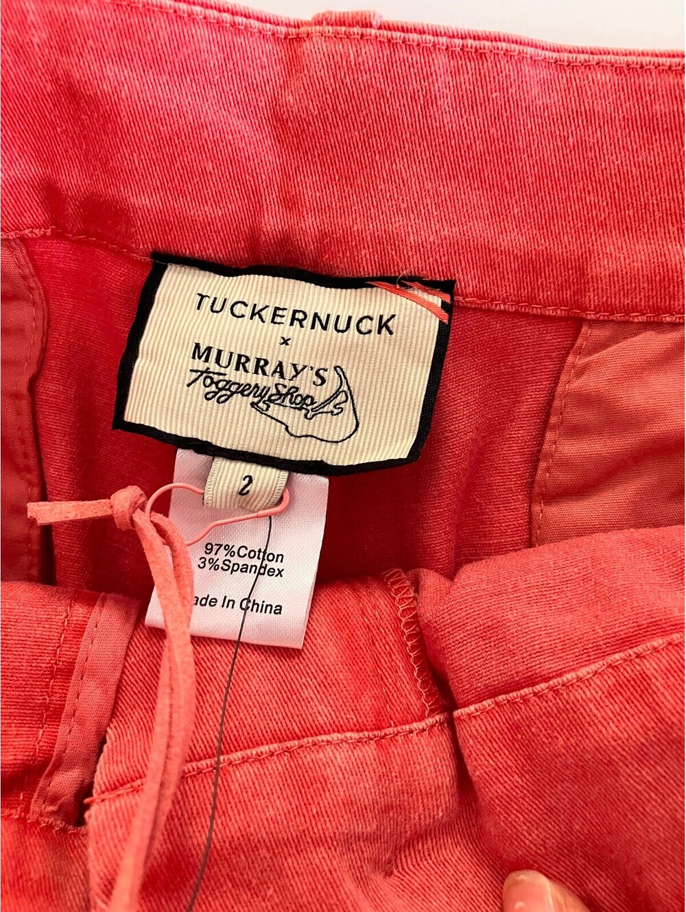 NWT Tuckernuck x Murray’s Toggery Shop Nantucket Red Matching Set - Picture 14 of 15